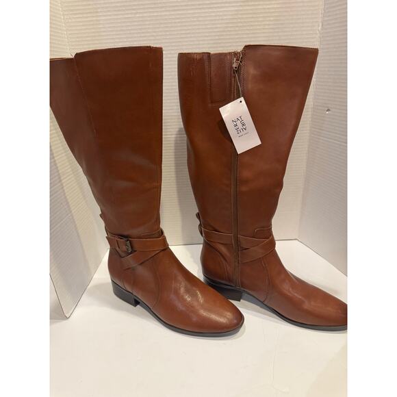 Naturalizer Womens Rena Knee High Riding Boot 10m wc nwob - Picture 6 of 6